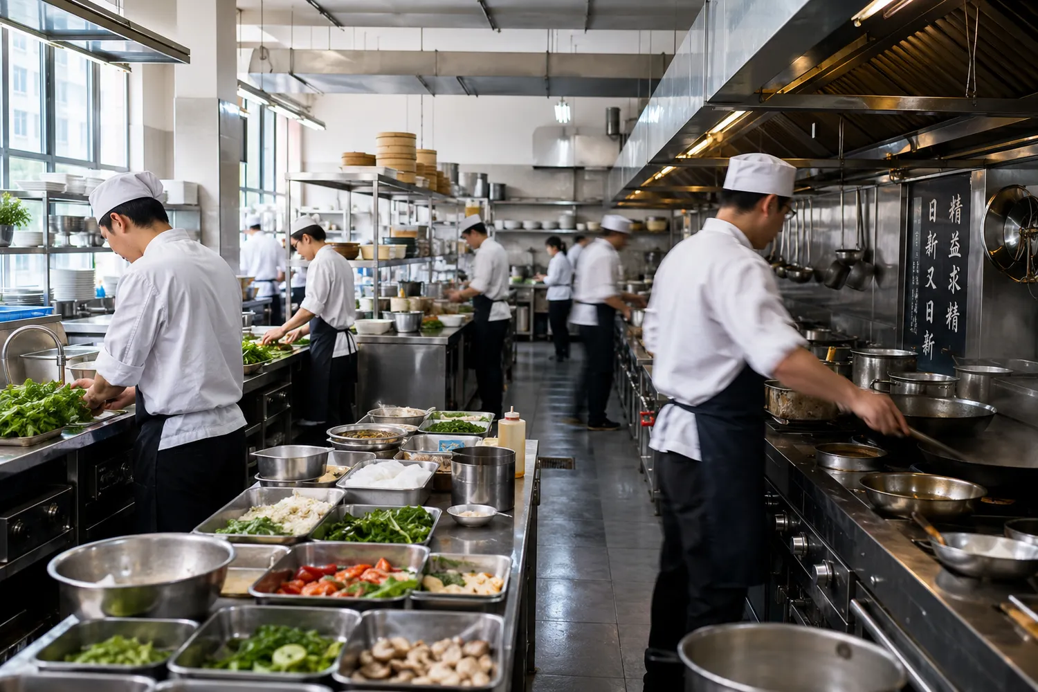 Tham quan bếp suất ăn công nghiệp minh bạch của School Feast — mở cửa hằng tuần và chấp nhận thăm đột xuất